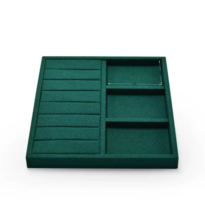 Jewelry Display Tray - Golden Fabric Border Type A