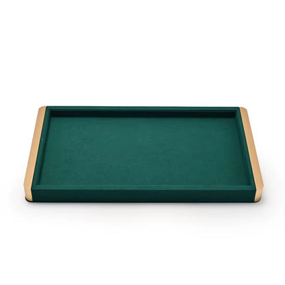 Jewelry Display Tray - Golden Fabric Border Type A