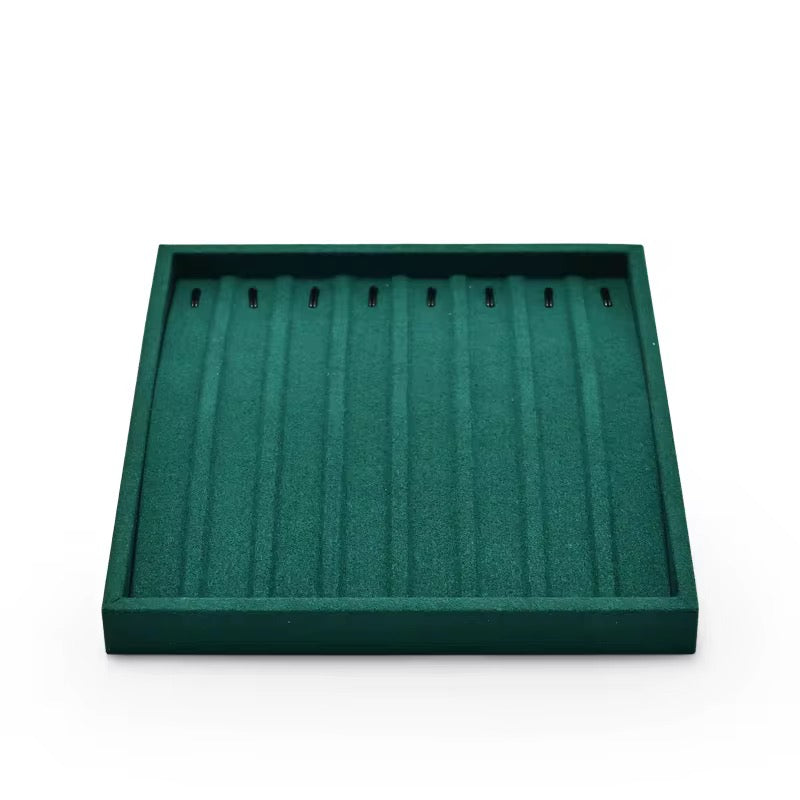 Jewelry Display Tray - Golden Fabric Border Type B