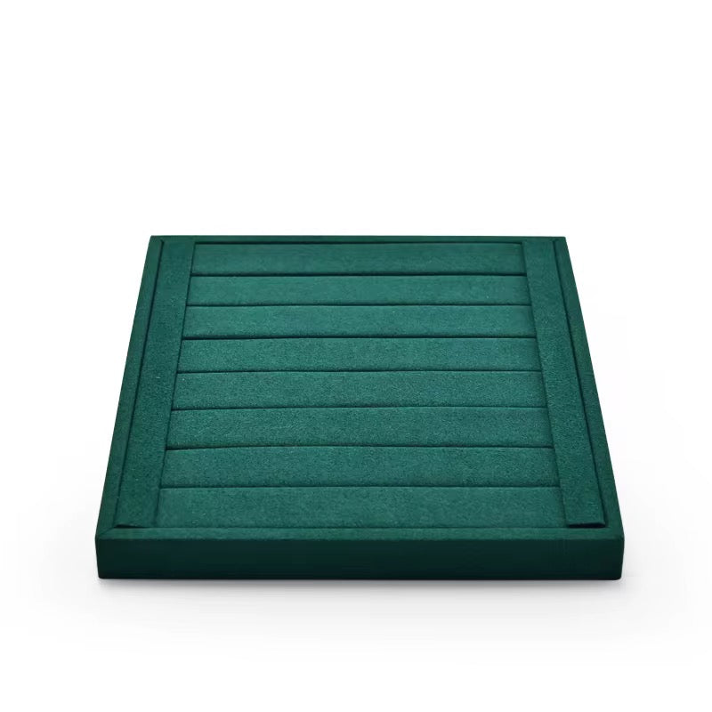 Jewelry Display Tray - Golden Fabric Border Type B